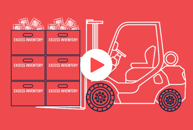 Excess inventory video preview