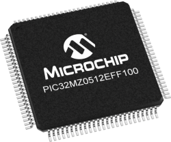 PIC32MZ0512EFF100-I/PT by Microchip Technology