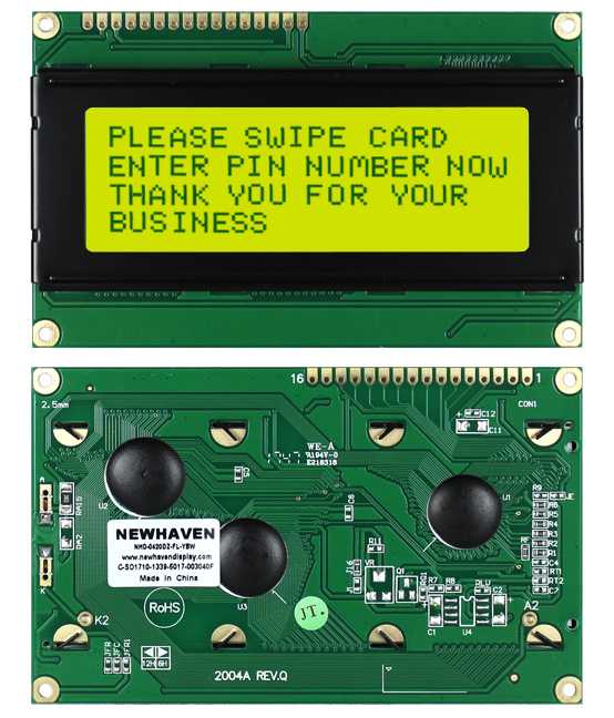 NHD-0420DZ-FL-YBW by newhaven display